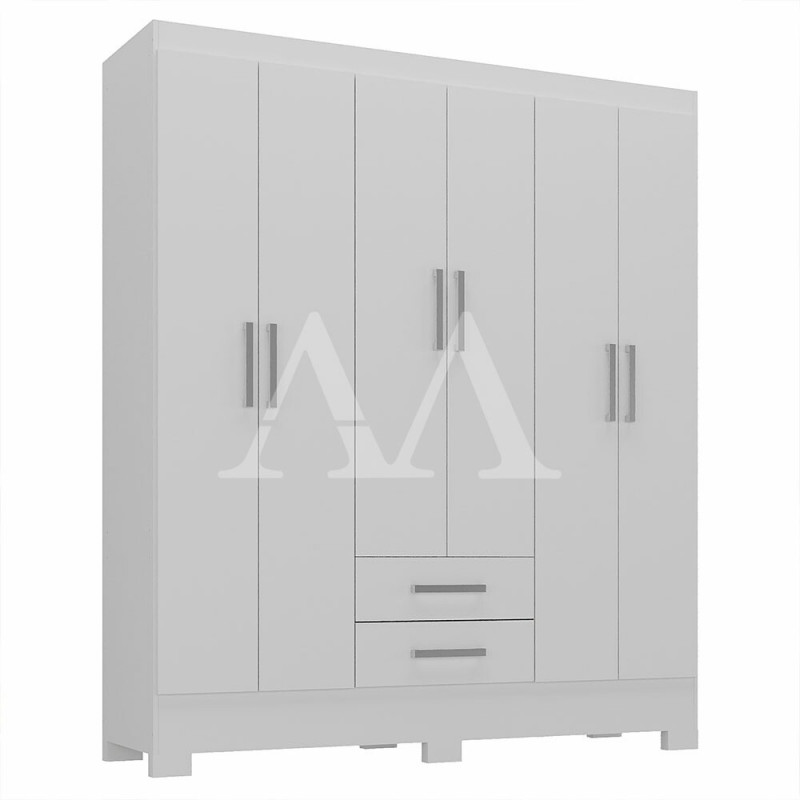 ROUPEIRO 6P. ABRIR 2G RODIAL NATAL BRANCO 1GR6222 ROUPEIRO 6P. ABRIR 2G RODIAL NATAL BRANCO 1GR6222