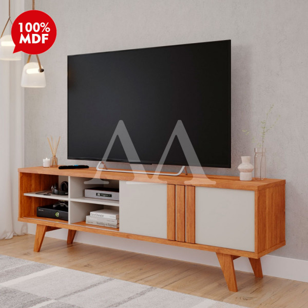 RACK BANCADA PERMOBILI PARATY CINAMOMO/OFF WHITE RACK BANCADA PERMOBILI PARATY CINAMOMO/OFF WHITE