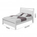 CAMA LOPAS CASAL REALI BRANCO CAMA LOPAS CASAL REALI BRANCO