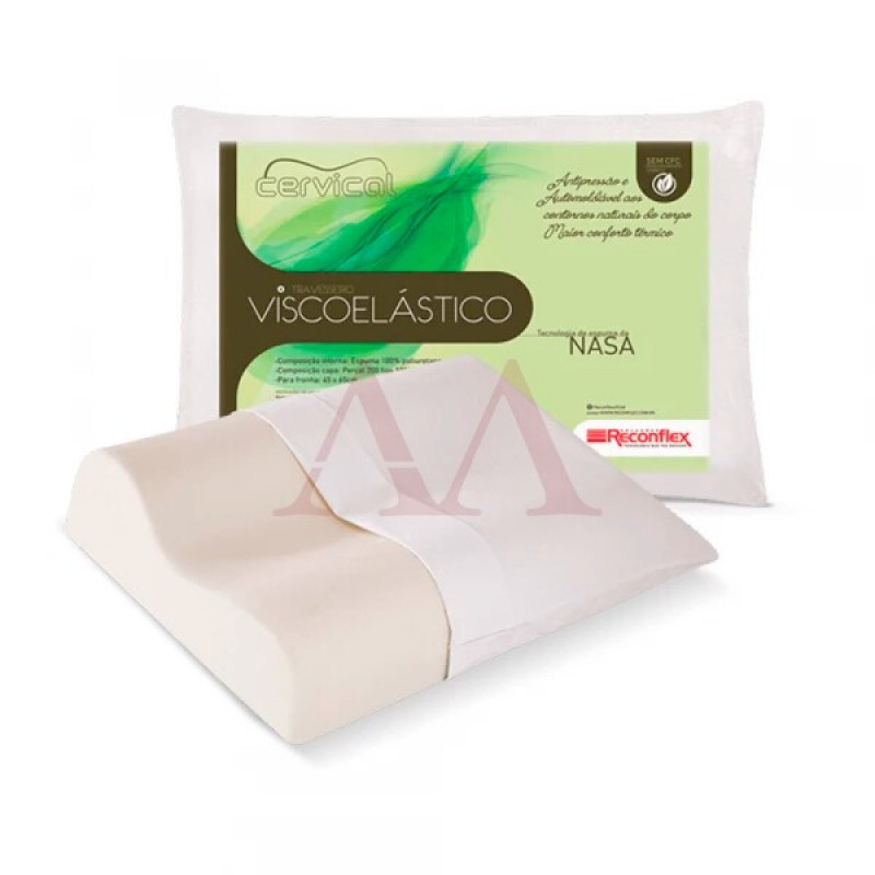 TRAVESSEIRO RECONFLEX VISCO CERVICAL 45X65 TRAVESSEIRO RECONFLEX VISCO CERVICAL 45X65