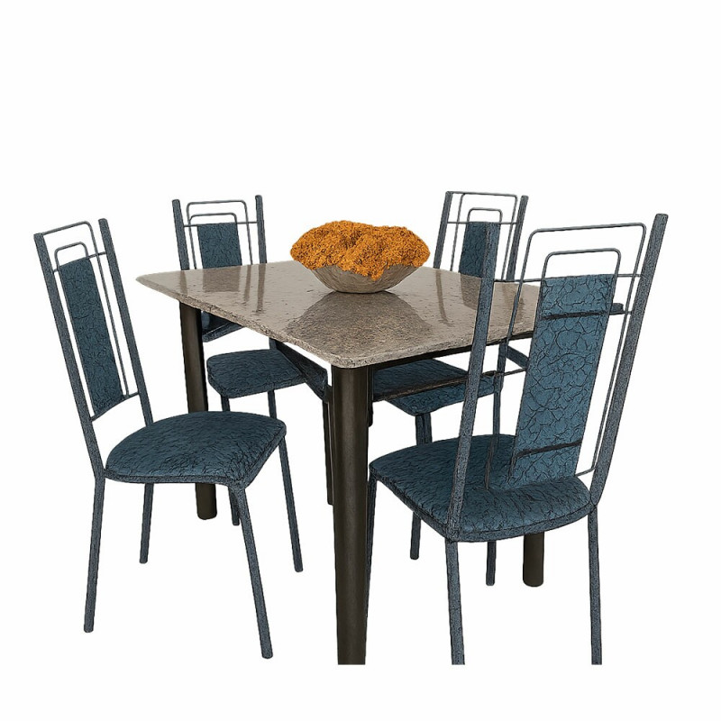 CJ MESA 4C SERRA TUBOS BELGICA NEW GRANITO 115X75 INHAMBU PRETO/BRANCO PRETO MARTELADO CJ MESA 4C SERRA TUBOS BELGICA NEW GRANITO 115X75 INHAMBU PRETO/BRANCO PRETO MARTELADO