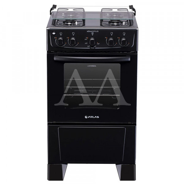 FOGAO 4B ATLAS MONACO PLUS PRETO FOGAO 4B ATLAS MONACO PLUS PRETO