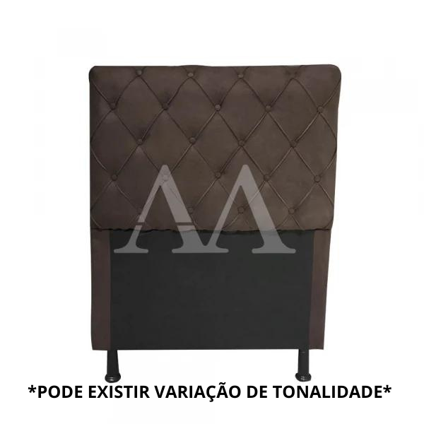 CABECEIRA DE SOLTEIRO LIFESPUMA CAPTONE MARROM CABECEIRA DE SOLTEIRO LIFESPUMA CAPTONE MARROM