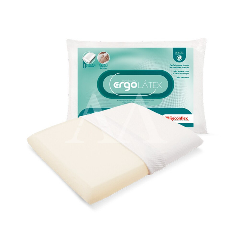TRAVESSEIRO RECONFLEX ERGO LATEX 50X70X12 TRAVESSEIRO RECONFLEX ERGO LATEX 50X70X12