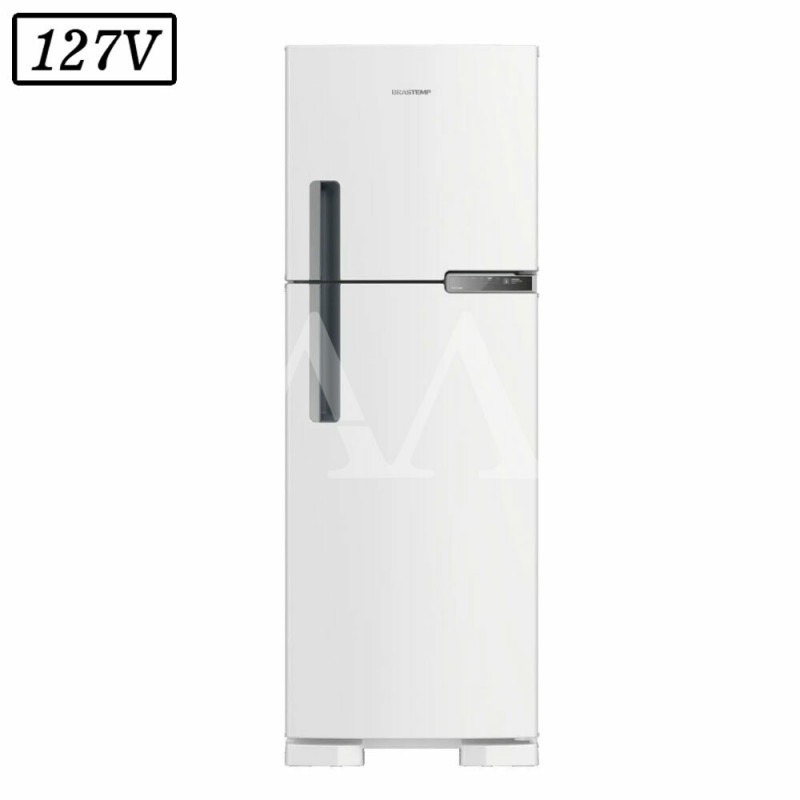 REFRIGERADOR BRASTEMP DOMEST BRM44 FROST FREE DUPLEX 375L 127V BRANCO REFRIGERADOR BRASTEMP DOMEST BRM44 FROST FREE DUPLEX 375L 127V BRANCO