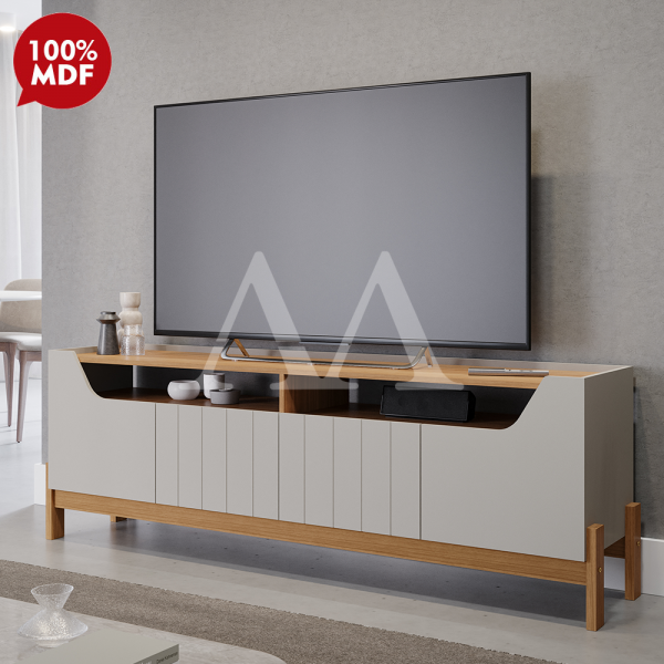 RACK PERMOBILI MOEMA OFF WHITE / NATURE RACK PERMOBILI MOEMA OFF WHITE / NATURE