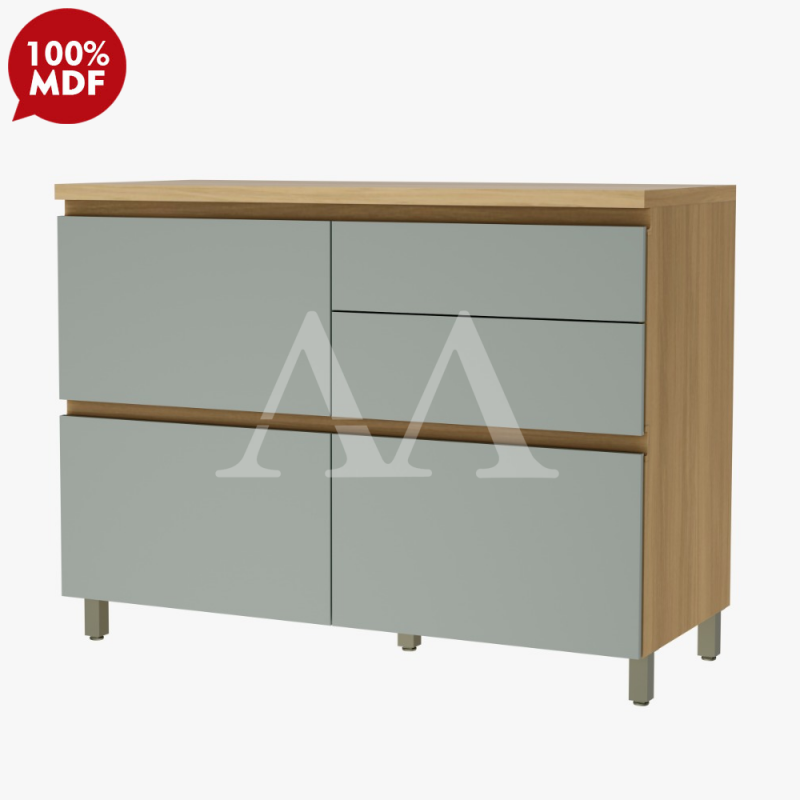 BALCAO NESHER 1P 4G RAINHA 120CM NATURE /VERDE 500699 BALCAO NESHER 1P 4G RAINHA 120CM NATURE /VERDE 500699