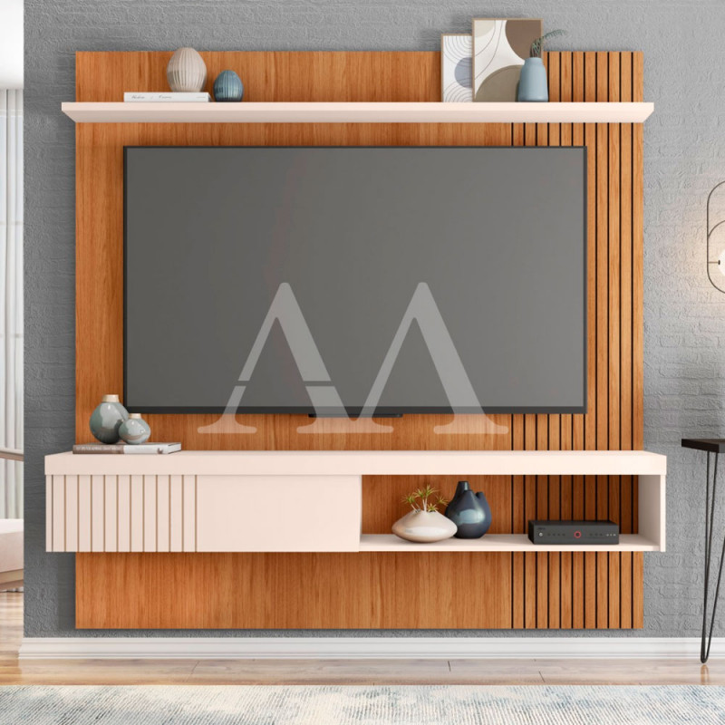 PAINEL CAEMMUN JADE 1.5 FREIJO / OFF WHITE PAINEL CAEMMUN JADE 1.5 FREIJO / OFF WHITE