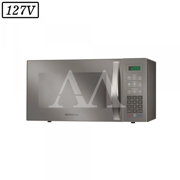 FORNO MICROONDAS MONDIAL MO0234E 34L 127V PRATA COBRE ESPELHADO FORNO MICROONDAS MONDIAL MO0234E 34L 127V PRATA COBRE ESPELHADO