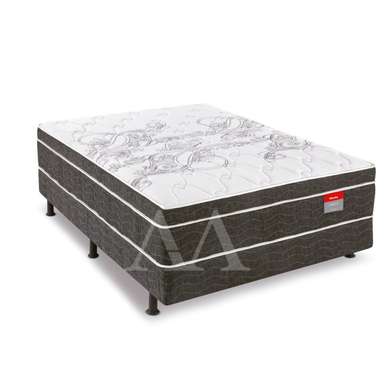 CAMA BOX 138X188X52 RECONFLEX CHARM MOLAS ENSACADAS CAMA BOX 138X188X52 RECONFLEX CHARM MOLAS ENSACADAS