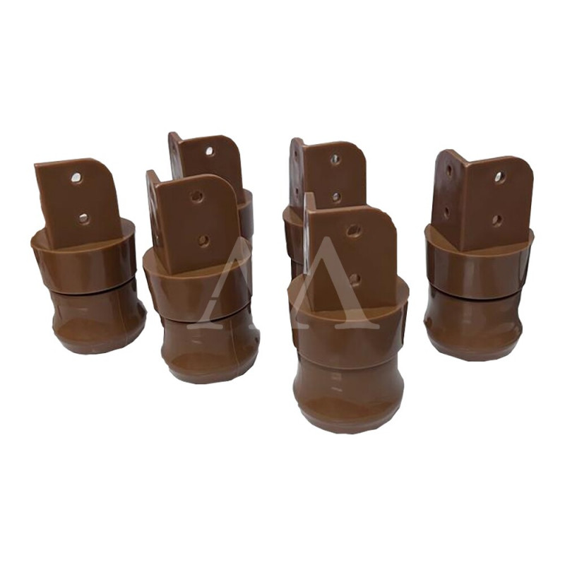 KIT TCIL PES C/6 PLASTICO C/ REGULAGEM CARAMELO KIT TCIL PES C/6 PLASTICO C/ REGULAGEM CARAMELO