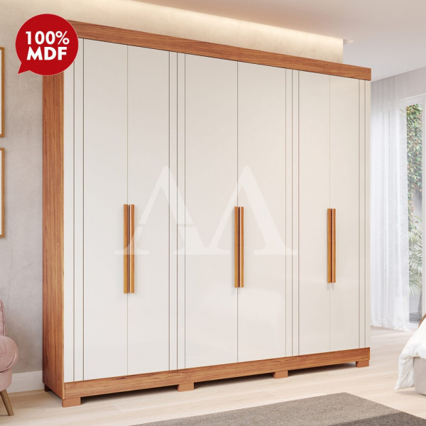 ROUPEIRO 6P. ABRIR 6G PANAN CECILIA SLIDE C/PES CINAMOMO / OFF WHITE ROUPEIRO 6P. ABRIR 6G PANAN CECILIA SLIDE C/PES CINAMOMO / OFF WHITE