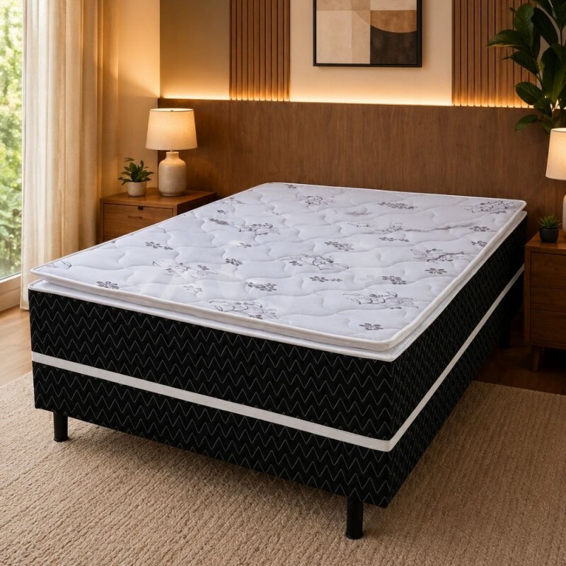 CAMA BOX D28 138X188X58 TOPAZIO MACRO ESPUMA CAMA BOX D28 138X188X58 TOPAZIO MACRO ESPUMA