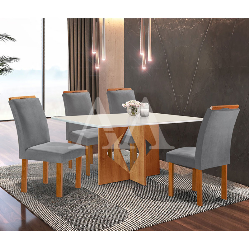 CJ MESA 4C CEL MOVEIS MILAO RETANGULAR 120X80 TAMPO LONDRES PLUS C/VDO CAD.LONDRES TEC 171 CINAMOMO CJ MESA 4C CEL MOVEIS MILAO RETANGULAR 120X80 TAMPO LONDRES PLUS C/VDO CAD.LONDRES TEC 171 CINAMOMO