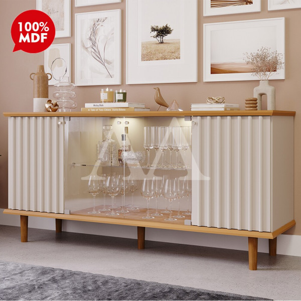 BUFFET CIMOL JANICE NATURE / OFF WHITE BUFFET CIMOL JANICE NATURE / OFF WHITE