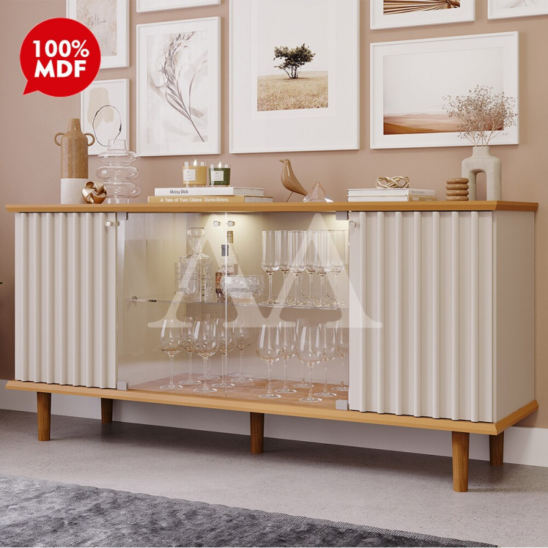 BUFFET CIMOL JANICE NATURE / OFF WHITE BUFFET CIMOL JANICE NATURE / OFF WHITE