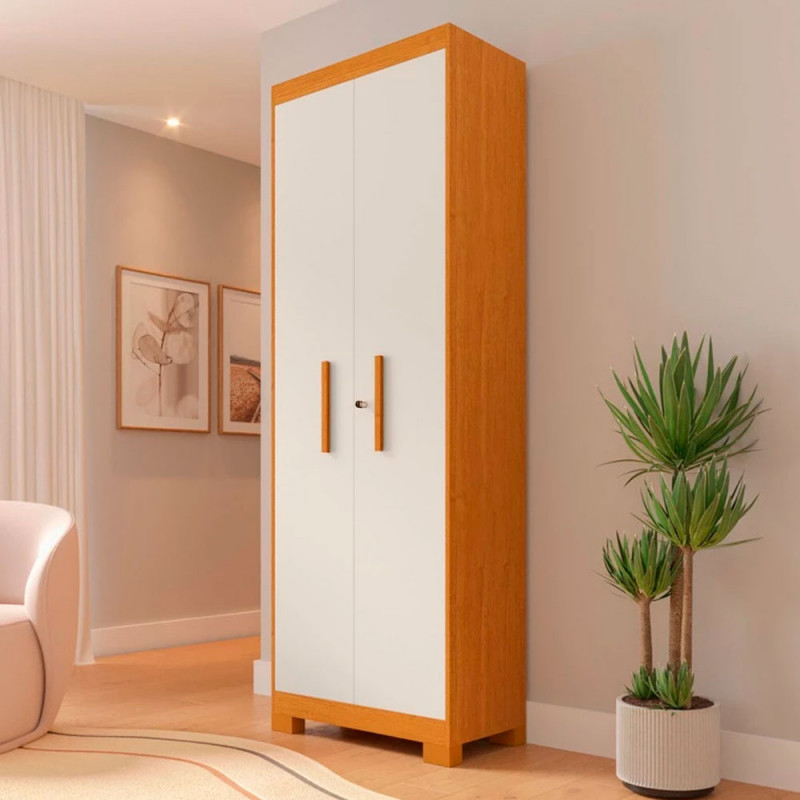 MULTIUSO 2P ABRIR ACP IRIS C/CHAVE CINAMOMO/OFF WHITE