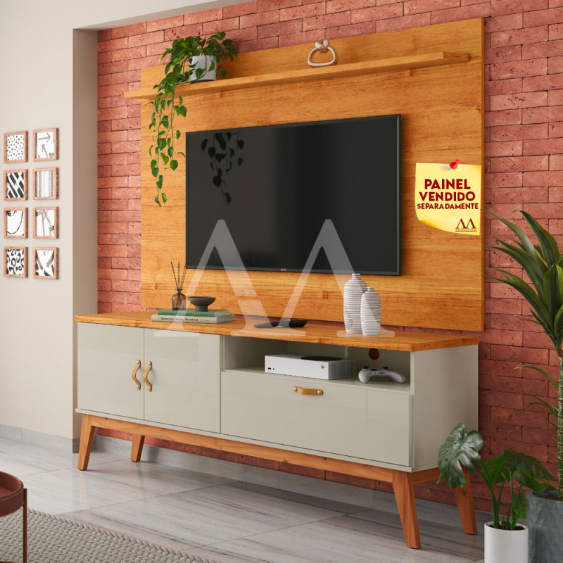 RACK BANCADA PATRIMAR SIRIUS 1.6 OFF WHITE/CINAMOMO RACK BANCADA PATRIMAR SIRIUS 1.6 OFF WHITE/CINAMOMO