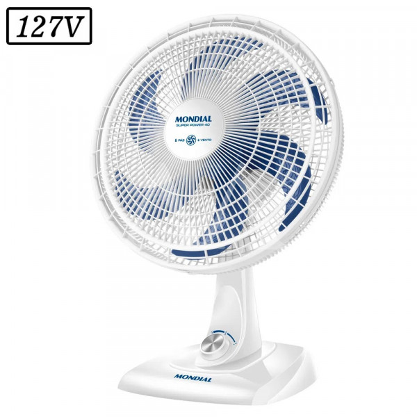 VENTILADOR MONDIAL VSP40W SUPER POWER 40CM 6 PAS 3 VEL 127V BRANCO VENTILADOR MONDIAL VSP40W SUPER POWER 40CM 6 PAS 3 VEL 127V BRANCO