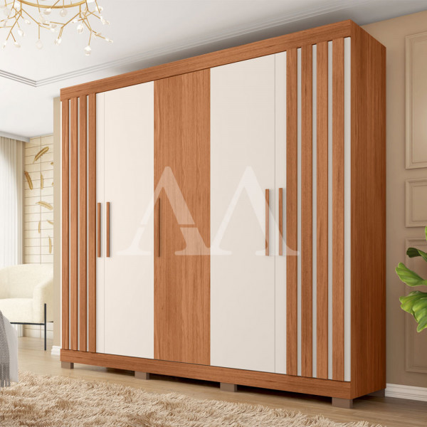 ROUPEIRO 5P ABRIR 2G CAEMMUN SOPHIA 2.2 FREIJO/OFF WHITE ROUPEIRO 5P ABRIR 2G CAEMMUN SOPHIA 2.2 FREIJO/OFF WHITE