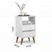 MESA DE CABECEIRA 2G EJ RETRO ROMA BRANCO MESA DE CABECEIRA 2G EJ RETRO ROMA BRANCO