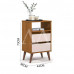 MESA DE CABECEIRA 2G EJ RETRO ROMA FREIJO/OFF WHITE MESA DE CABECEIRA 2G EJ RETRO ROMA FREIJO/OFF WHITE