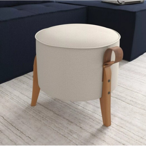 PUFF PEREIRA MOVEIS ROMA 107 LINHO AREIA NOBUCK MARROM PUFF PEREIRA MOVEIS ROMA 107 LINHO AREIA NOBUCK MARROM