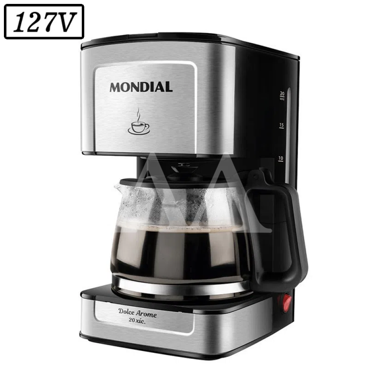CAFETEIRA MONDIAL C4320XSI 550W FILTRO 127V INOX CAFETEIRA MONDIAL C4320XSI 550W FILTRO 127V INOX