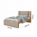 CAMA LOPAS CASAL LEDER BEGE/CORANO AMENDOA CLEAN CAMA LOPAS CASAL LEDER BEGE/CORANO AMENDOA CLEAN