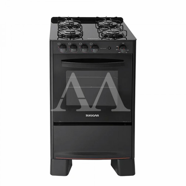 FOGAO 4B SUGGAR PISO COOK GLASS MESA VIDRO PRETO FOGAO 4B SUGGAR PISO COOK GLASS MESA VIDRO PRETO