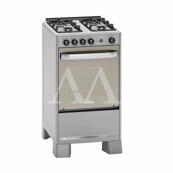 FOGAO 4B SUGGAR PISO SELECT MESA INOX PRATA FOGAO 4B SUGGAR PISO SELECT MESA INOX PRATA