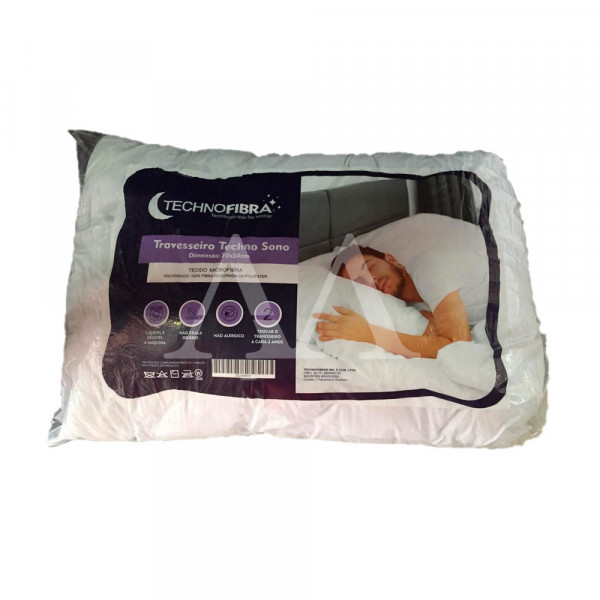 TRAVESSEIRO TECHNOSONO FIBRA 70X50 TRAVESSEIRO TECHNOSONO FIBRA 70X50