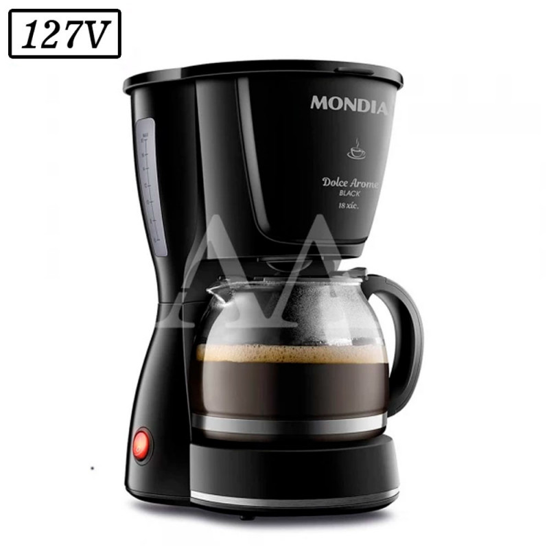 CAFETEIRA MONDIAL C3018XFB 550W FILTRO 127V PRETA CAFETEIRA MONDIAL C3018XFB 550W FILTRO 127V PRETA