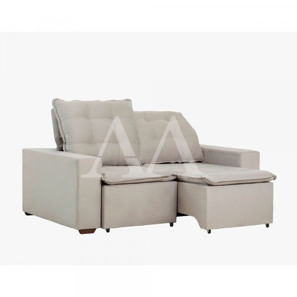 ESTOFADO MARQUES DALLAS RETRATIL CINZA GRANITO VELUDO MAIA ESTOFADO MARQUES DALLAS RETRATIL CINZA GRANITO VELUDO MAIA