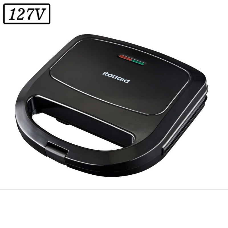 SANDUICHEIRA GRILL ITATIAIA ESSENCIAL 750W 127V PRETA SANDUICHEIRA GRILL ITATIAIA ESSENCIAL 750W 127V PRETA