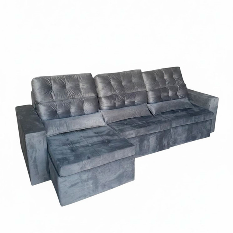 ESTOFADO RG ROBUST RETRATIL 3.0 CINZA INCA 10