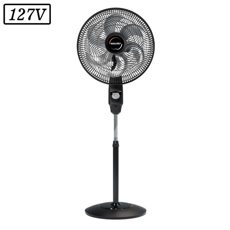 VENTILADOR MALLORY EOLO COLUNA 40CM 6 PAS 3 VEL 127V PRETO/GRAFITE VENTILADOR MALLORY EOLO COLUNA 40CM 6 PAS 3 VEL 127V PRETO/GRAFITE