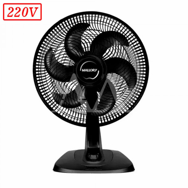 VENTILADOR MALLORY TURBO FRESH 2 EM 1 40CM 6 PAS 3 VEL 220V PRETO VENTILADOR MALLORY TURBO FRESH 2 EM 1 40CM 6 PAS 3 VEL 220V PRETO