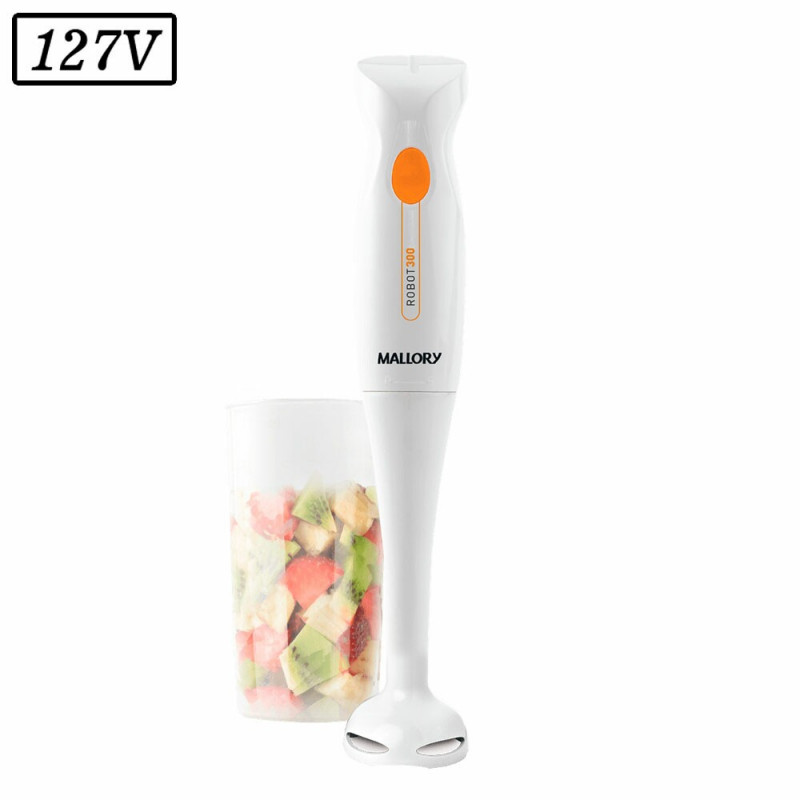 MIXER MALLORY ROBOT 300 200W 127V BRANCO MIXER MALLORY ROBOT 300 200W 127V BRANCO