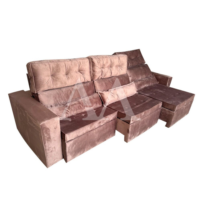 ESTOFADO RG ROBUST RETRATIL 3.0 MARROM INCA 17