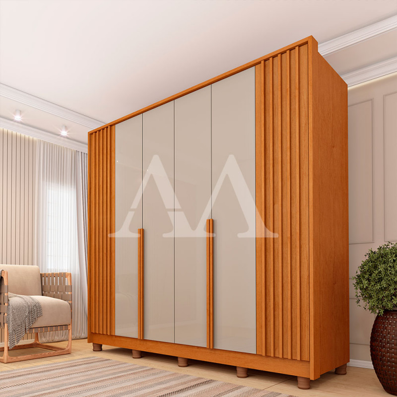 ROUPEIRO 6P. ABRIR 4G TCIL GUARANI C/PES CINAMOMO/OFF WHITE