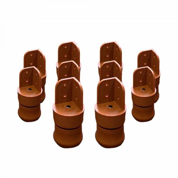 KIT TCIL PES C/10 PLASTICO C/ REGULAGEM CARAMELO KIT TCIL PES C/10 PLASTICO C/ REGULAGEM CARAMELO