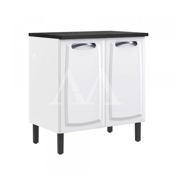 BALCAO ITATIAIA 2P ABRIR C/ TAMPO NEW PREMIUM 80CM BRANCO 1853 BALCAO ITATIAIA 2P ABRIR C/ TAMPO NEW PREMIUM 80CM BRANCO 1853