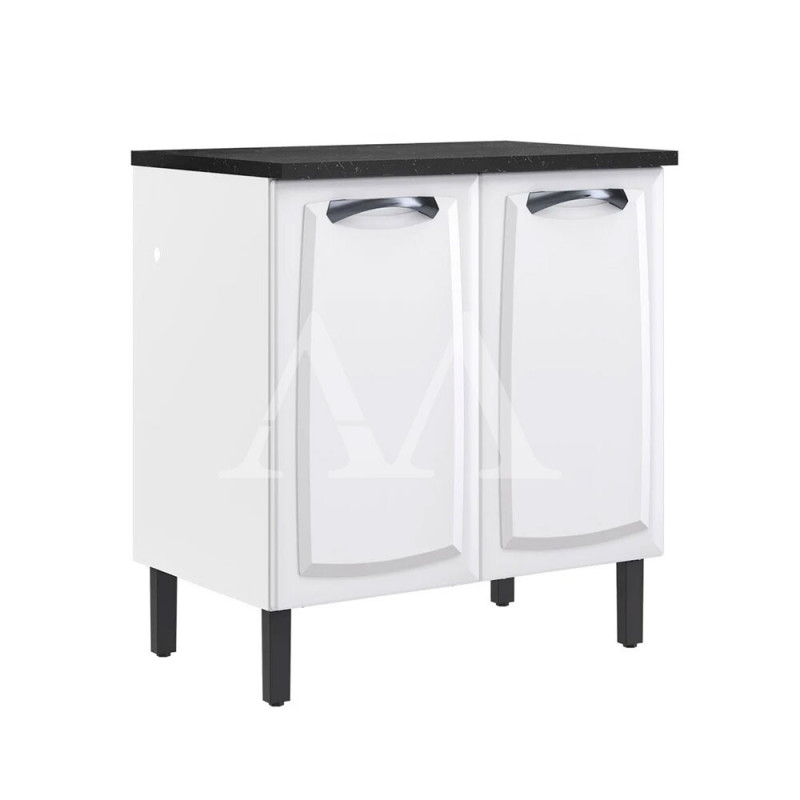 BALCAO ITATIAIA 2P ABRIR C/ TAMPO NEW PREMIUM 80CM BRANCO 1853 BALCAO ITATIAIA 2P ABRIR C/ TAMPO NEW PREMIUM 80CM BRANCO 1853