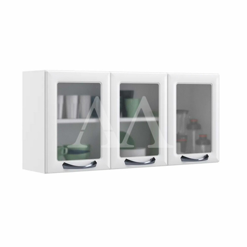 ARMARIO ITATIAIA 3P. ABRIR C/ VIDRO NEW PREMIUM 120 BRANCO 1857 ARMARIO ITATIAIA 3P. ABRIR C/ VIDRO NEW PREMIUM 120 BRANCO 1857