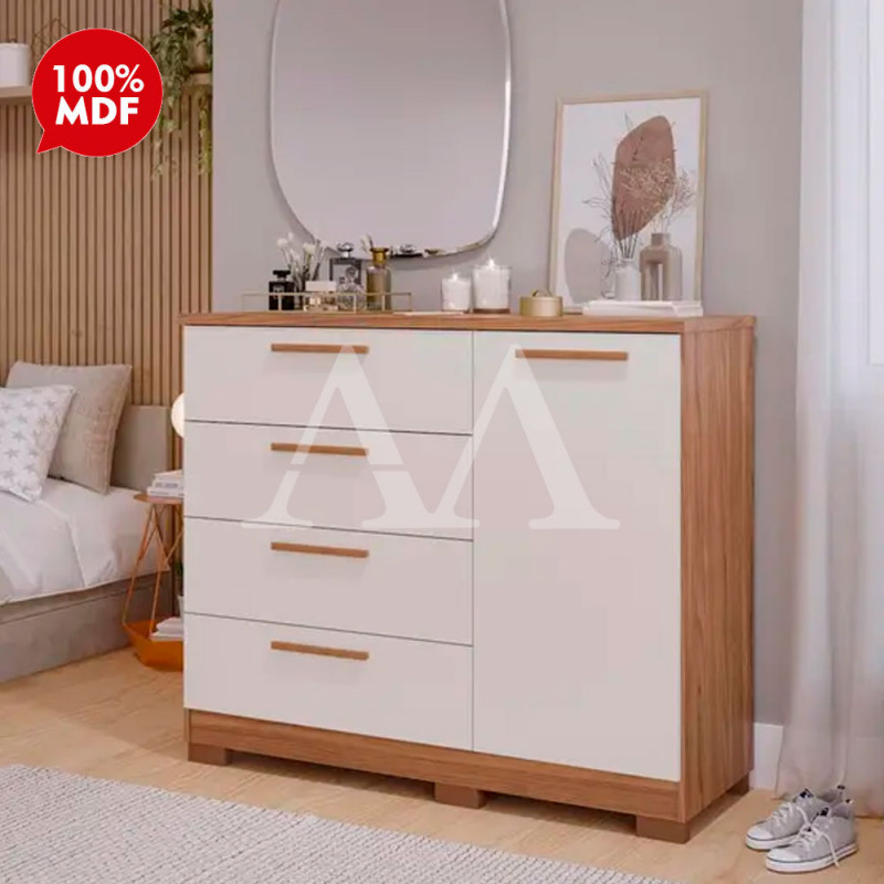 COMODA 4G 1P. ABRIR PANAN MALU CINAMOMO/OFF WHITE