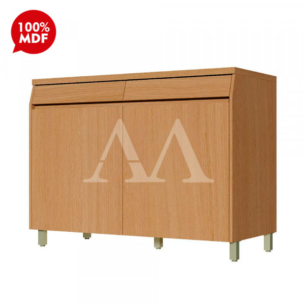 BALCAO NESHER 2P 2G SIMONE MENDES 120CM CARVALHO 500963 BALCAO NESHER 2P 2G SIMONE MENDES 120CM CARVALHO 500963