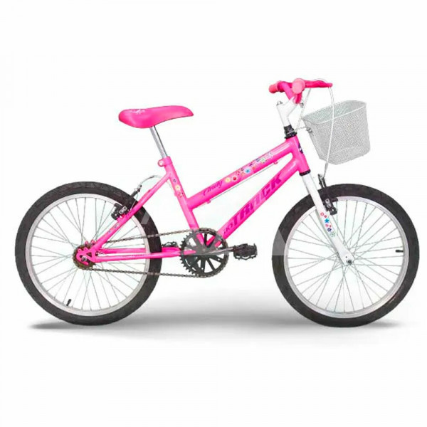 BICICLETA TK3 TRACK CINDY ARO 20 S/MARCHA ROSA FLUOR BICICLETA TK3 TRACK CINDY ARO 20 S/MARCHA ROSA FLUOR