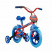 BICICLETA TK3 TRACK ARCO IRIS ARO 12 INFANTIL S/MARCHA VERMELHO/AZUL