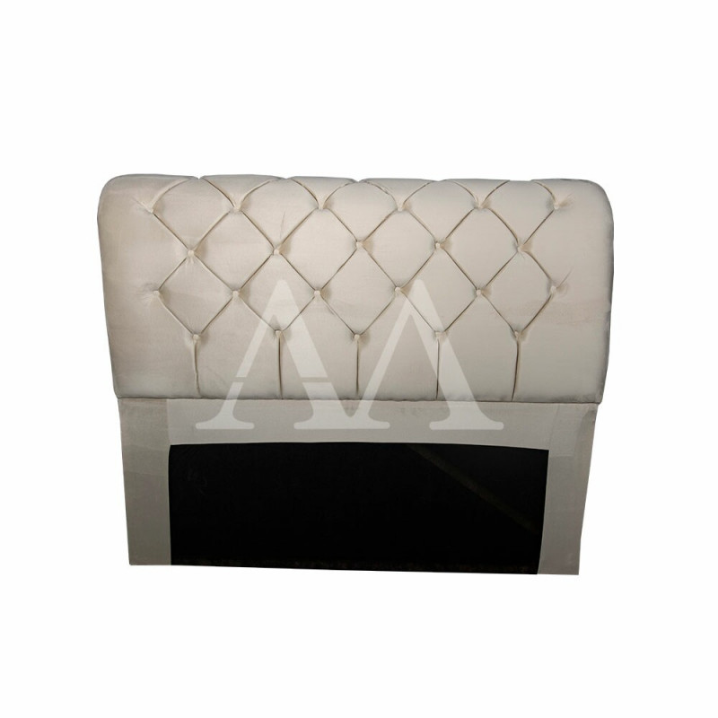 CABECEIRA DE CASAL MALU ADAGIO 1.40 CASTOR VELUDO